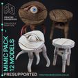 mimic-pack-5.jpg Furniture Mimics - Mimics Vs Ninjas - PRESUPPORTED - Illustrated and Stats - 32mm scale