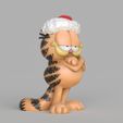 Canine_25.2220.jpg Garfield- Christmas - cat-standing pose-FANART FIGURINE