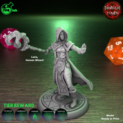 15.png 3D file Lana, Human Wizard・3D printing design to download, TPKLab
