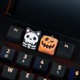 halloween_keycap_00.jpg Halloween Keycaps - Mechanical Keyboard