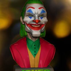 joker-final.jpg Fichier STL caricature du joker・Plan pour impression 3D à télécharger
