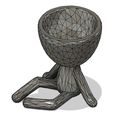 Relaxing Man LP wire.JPG ROBERT PLANT INSPIRED RELAXING MAN LOW POLY