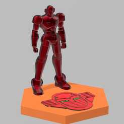 Screenshot-2023-06-21-002816.png Fichier STL El baron rojo - baron rouge - レッドバロン・Plan à imprimer en 3D à télécharger