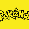 POKEMON_LOGO.png Pokemon Logo - 2D Wall Decoration