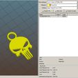 punisher03.jpg Free STL file Keychain - keychain・3D printable model to download, jmmprog