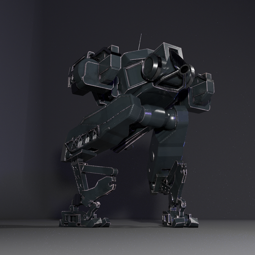 👾 Militech Minotaur | Cyberpunk 2077 Fanart・Free STL File for 3D ...