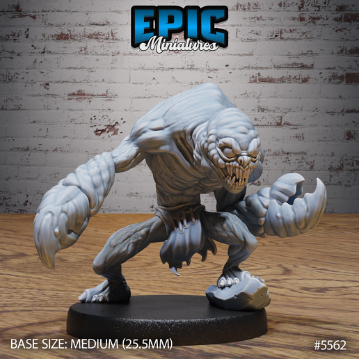 🎲 Meenlock Set ‧ DnD Miniature ‧ Tabletop Miniatures ‧ Gaming Monster ...