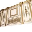 002-29.jpg Boiserie Classic Wall with Mouldings 017 White