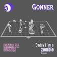 Frame-13.png 🏴‍☠️Gonner By Daddy, I'm a Zombie - CHARACTER SCULPTURE 3D STL (KEYCHAIN) 🧟‍♂️