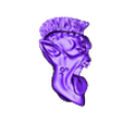 Head.stl Pistol Punk Ork