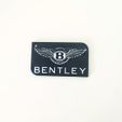 Bentley-I-Printed.jpg Keychain: Bentley I
