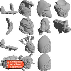 folder.jpg Free 3D file Remix of Hydra parts for Udo's Customizer・3D printable model to download