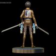 a ae) : = a aa) Z ao — J LEVI ACKERMAN - Attack On Titan -Shingeki no Kyojin 3D BASKI MODELİ STL