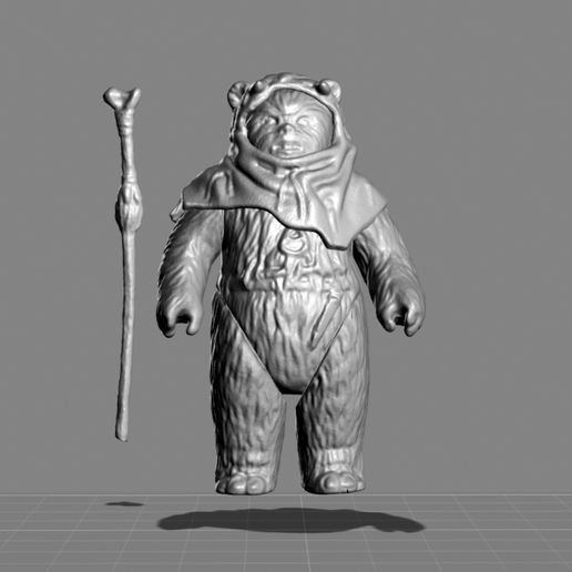 ⭐ VINTAGE STAR WARS KENNER CHIEF CHIRPA EWOK ACTION FIGURE