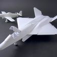 yf-23 - p-51d - akhir - depan - IMG_2600 copy.jpg STL file Northrop YF-23 Black Widow II 1:72・3D print design to download, heri__suprapto