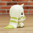 terriermonB03.png terriermon chibi 2 diff poses no supports print in place