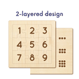 JOOP-Numbers-Puzzle-1-9-Design-2-Layers.png Correspondência de números cortados a laser SVG | Ferramenta de aprendizagem Montessori