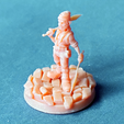 Dimbler-Printed-2.png Dimble Baublegem, a barbarian garden gnome - dnd miniature [presupported