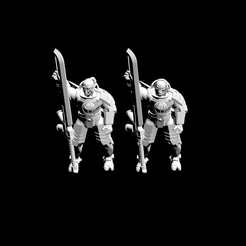 commanderboys.png Free STL file Elite Mech Leader Mini・3D print design to download
