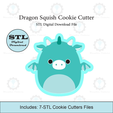 Etsy-Listing-Template-STL.png Dragon Squish Cookie Cutter | STL File