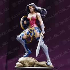 wwr2ma.jpg 3D-Datei WonderWoman・3D-druckbares Design zum Herunterladen
