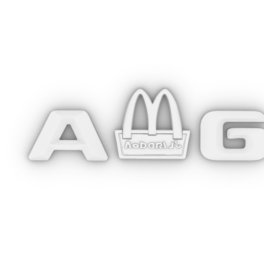 Parody performance badges - AMG creative car decals