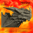Red-Angled.png PRE-SUPPORTED Jaxerd'kilmed - The Lord of the Seven Peaks- The Red Dragon