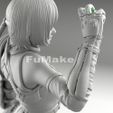 Yuffie18.jpg (PreSupport) 1/4 Yuffie Kisaragi Standing Posture Final Fantasy VII Remake