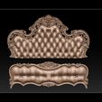 007.jpg Bed 3D relief models STL Files used for CNC Router