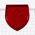 lannister.jpg Lannister Crest Game of Thrones Fondant and Cookie Cutter and debosser Stamp