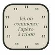 apero.jpg Horloge Humour Apéro