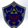 8ff43328-fb3f-446e-b4a3-2ef47caf1b5e.jpg BOUCLIER Zelda  Ocarina of Time N64(SHIELD) - key chain version