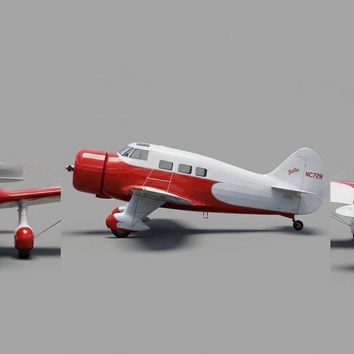 Gee Bee C-8 Eightster for 3D Printing