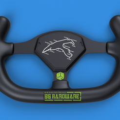 b.png 3D file Sim Racing Steering Wheel Halt | GT2 Model | BSHardware・Design to download and 3D print
