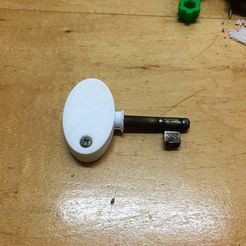 IMG_4308.JPG Free STL file Key enlarger / key turner assistant・3D printable design to download