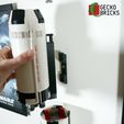 8.jpg 3D printed wall mount for Lego Saturn V rocket