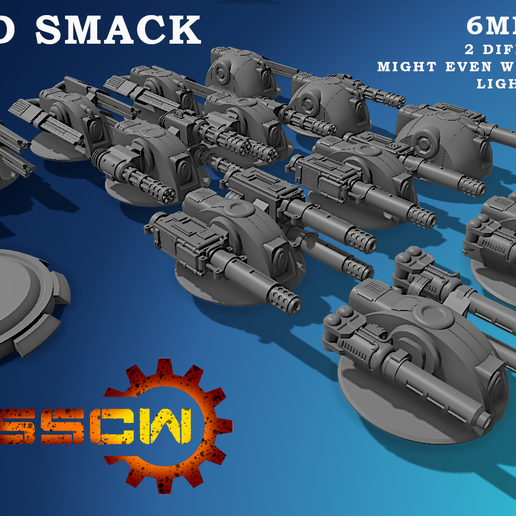 RACandSmack1.png RAC and Smack Gun Emplacements