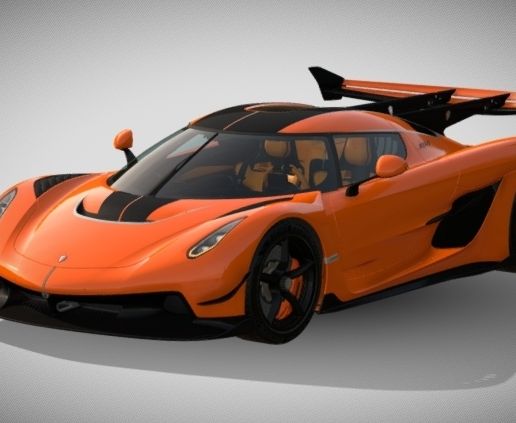 2023 Koenigsegg Jesko Attack – Modello 3D gratuito STL