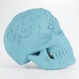 mexican-sugar-skull-sides.jpeg Mexican Sugar Skull 3D model