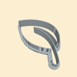 model-1.png leaf, branch, gain, plant cookie cutter, form  cookie cutter, form