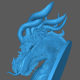 Untitledc.png Wall Mount Dragon Head Trophy