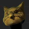 default.129.jpg Squid Game Mask - Boss Mask Cosplay 3D print model