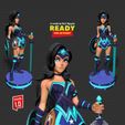 3side.jpg Wonder Woman - MultiVersus Fanart