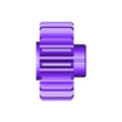 17_Tooth_Gear.stl WowWee Chip Robot Dog Back Legs Gear Box