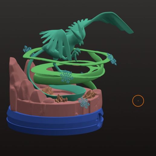 Articuno Pokemon 3D model