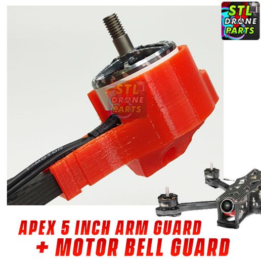 💪 APEX 5 INCH / APEX HD Arm Guard / Motor Guard 29mm/31.8mm / 33.5mm ...