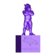 full.stl NFL - Denver Broncos football mascot statue - 3d print