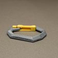 Origami-Karabiner von ddf3d.com