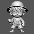 luffy-1.jpg Mini Geek: Monkey D. Luffy Chibi