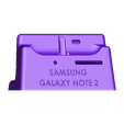 SamsungGalaxyNote2_Dock.STL Samsung Galaxy Note 2 stand